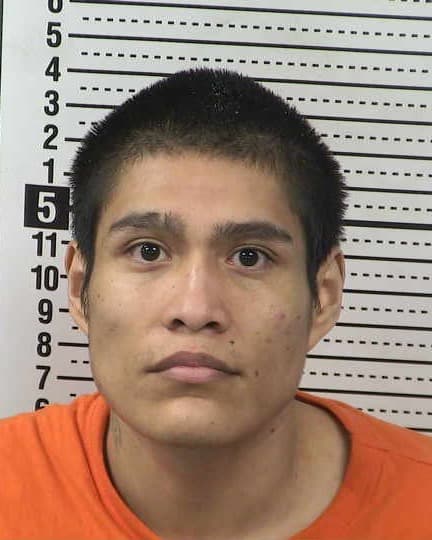 DOMINIC JAMES ISAAC SANDOVAL-PERALTA mugshot - Las Cruces arrest booking photo, Doña Ana County