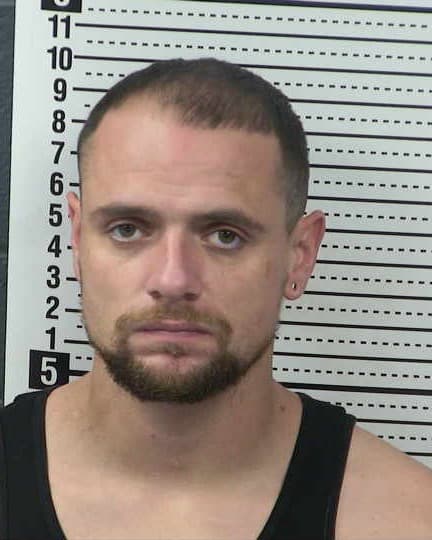 NICHOLAS A LEETH mugshot - Las Cruces arrest booking photo, Doña Ana County