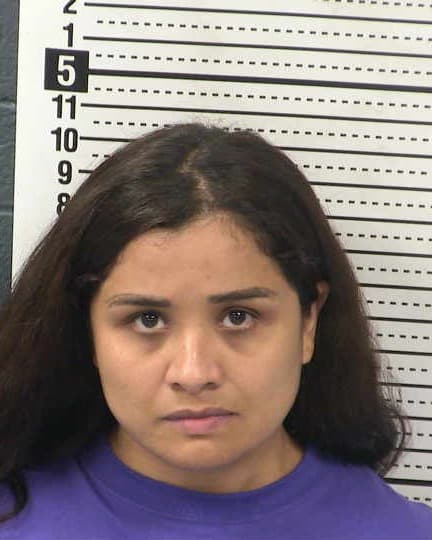 MARIA JAIMES-PEDRAZA mugshot - Las Cruces arrest booking photo, Doña Ana County