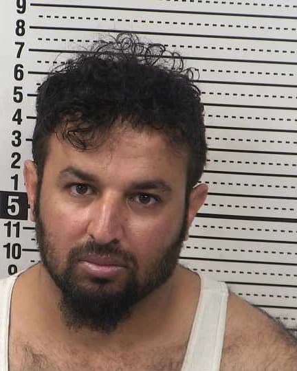 DHAHER ABDO HEZAM ALSHAYEF mugshot - Las Cruces arrest booking photo, Doña Ana County
