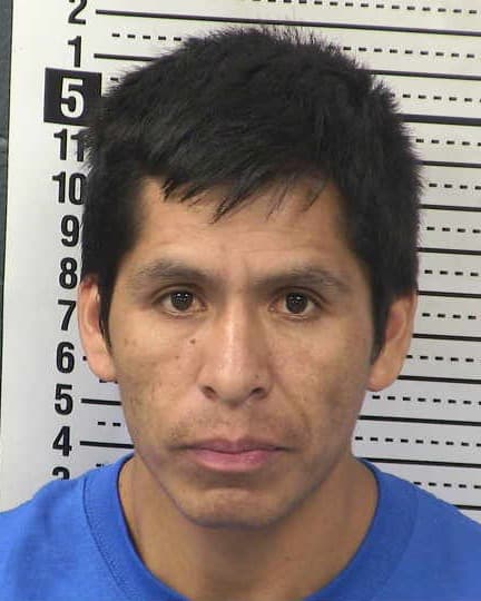 ABEL VILCAS-DE LA CRUZ mugshot - Las Cruces arrest booking photo, Doña Ana County