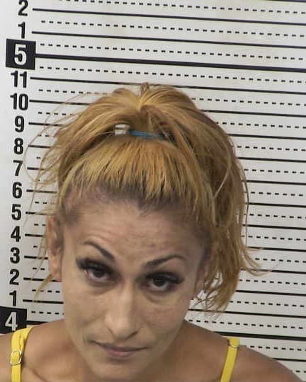 KAREN MICHELLE MONTOYA mugshot - Las Cruces arrest booking photo, Doña Ana County