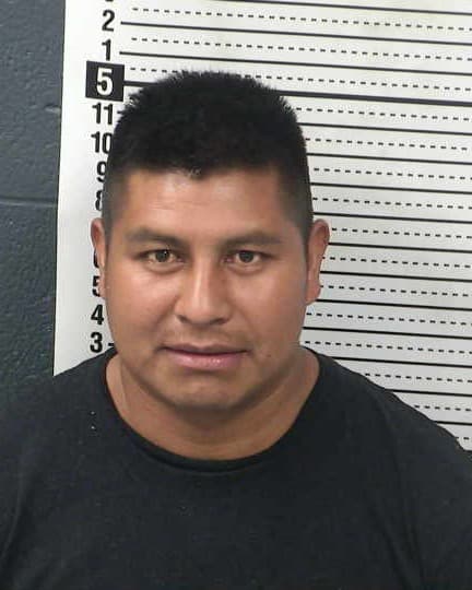 SEBASTIAN MEZA-GIRON mugshot - Las Cruces arrest booking photo, Doña Ana County